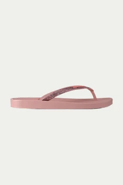 Trina Turk Ipanema Ana Sparkle Thong Sandal Pink Fashion