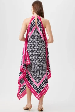 Trina Turk Justinian Midi Dress - Durell Silk Multi Online