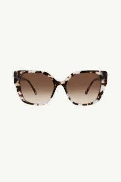 Trina Turk Kamari Sunglass Dark Brown New
