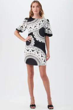 Trina Turk Luv Dress Multi Hot