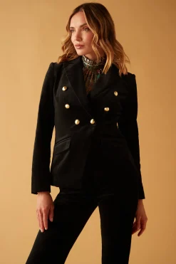 Trina Turk Midlands Velveteen Blazer Jacket Best