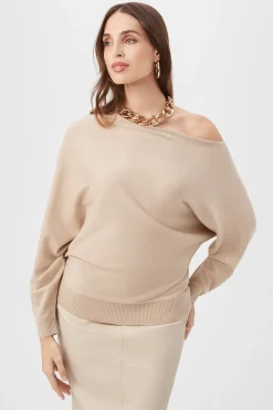 Trina Turk Montage Sweater Chai Discount
