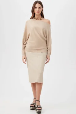 Trina Turk Montage Sweater Chai Discount