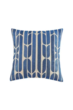 Trina Turk Palmdale Emb Pillow 20X20 Blue Best