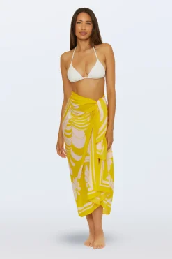 Trina Turk Pareo Swim Cover-Up - Monaco Desert Sun Discount
