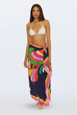 Trina Turk Pareo Swim Cover-Up - Palms Paradise Multi Fashion