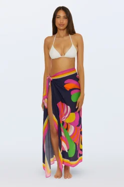 Trina Turk Pareo Swim Cover-Up - Palms Paradise Multi Fashion