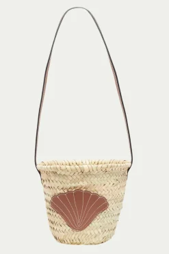 Trina Turk Poolside Ibiza Mini Basket Crossbody Bag Natural Outlet