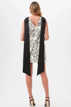 Trina Turk Priscilla Dress Savanna Sand/Black Hot