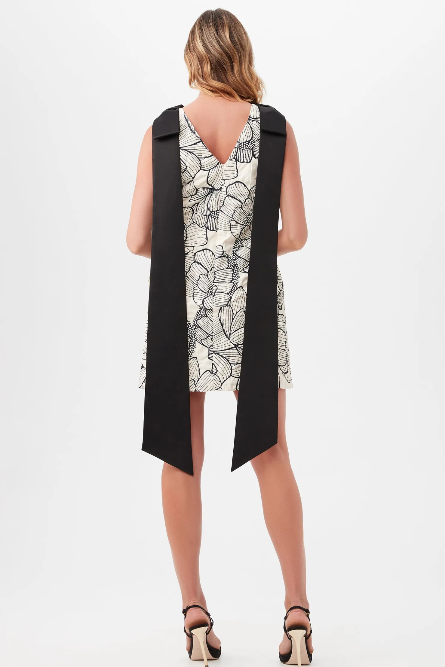 Trina Turk Priscilla Dress Savanna Sand/Black Hot