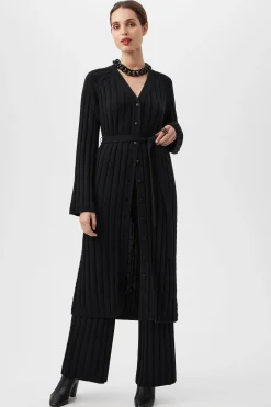 Trina Turk St. Helena Cardigan Black Clearance