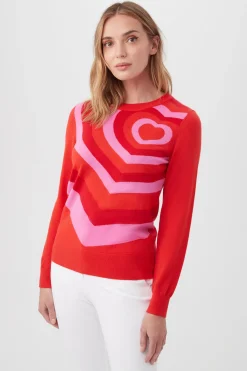 Trina Turk Sweetheart Sweater Multi Best