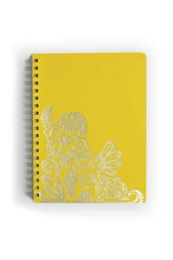 Trina Turk Tt Cheeky Tiki Gold Notebook Yellow Outlet