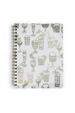 Trina Turk Tt Happy Hour Gold Notebook White Online