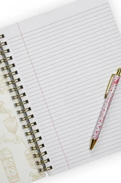 Trina Turk Tt Happy Hour Gold Notebook White Online