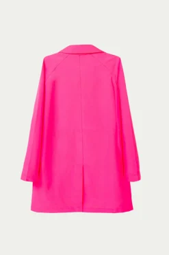Trina Turk TT X Shed Rain Mac Rain Coat - Pink New